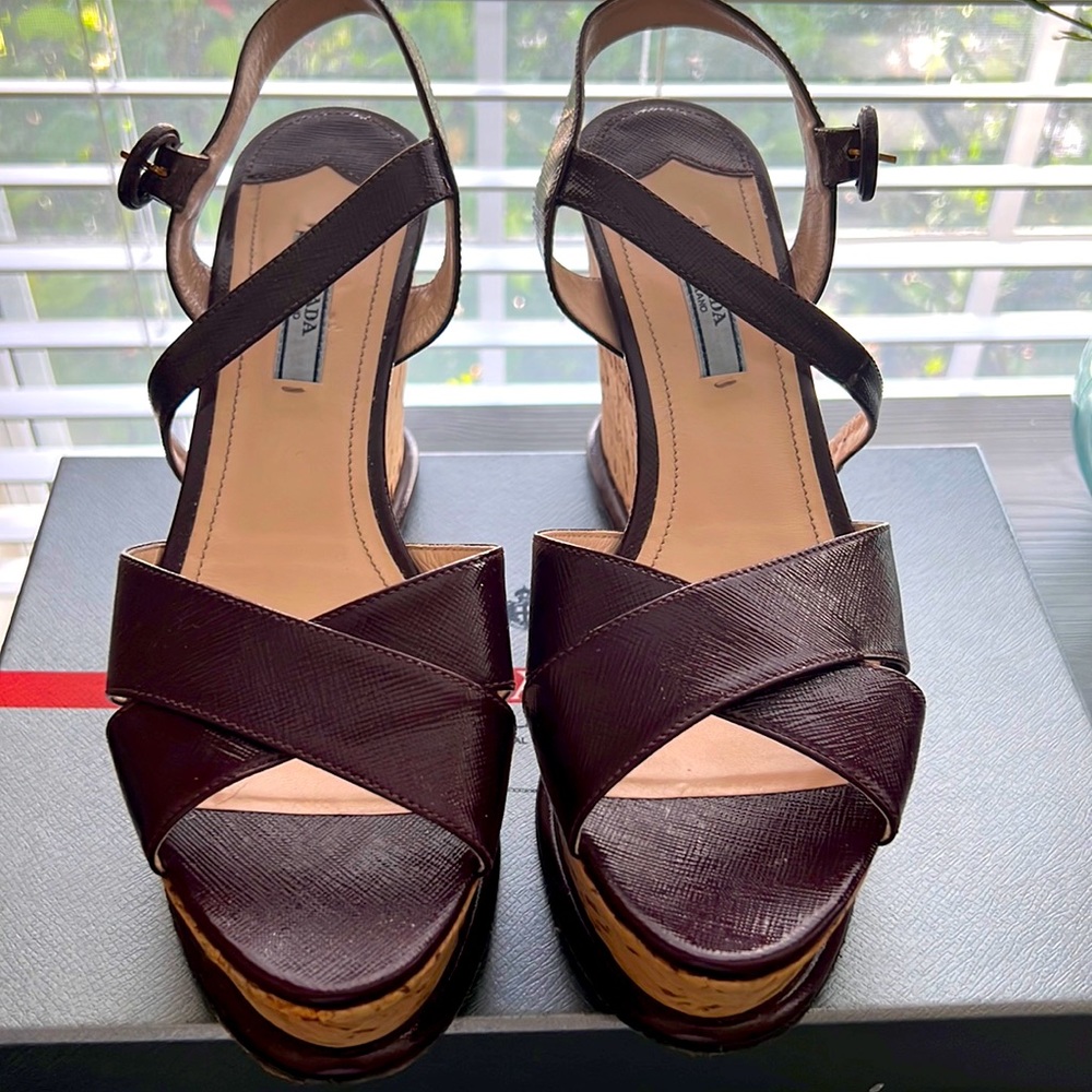 PRADA Wedges